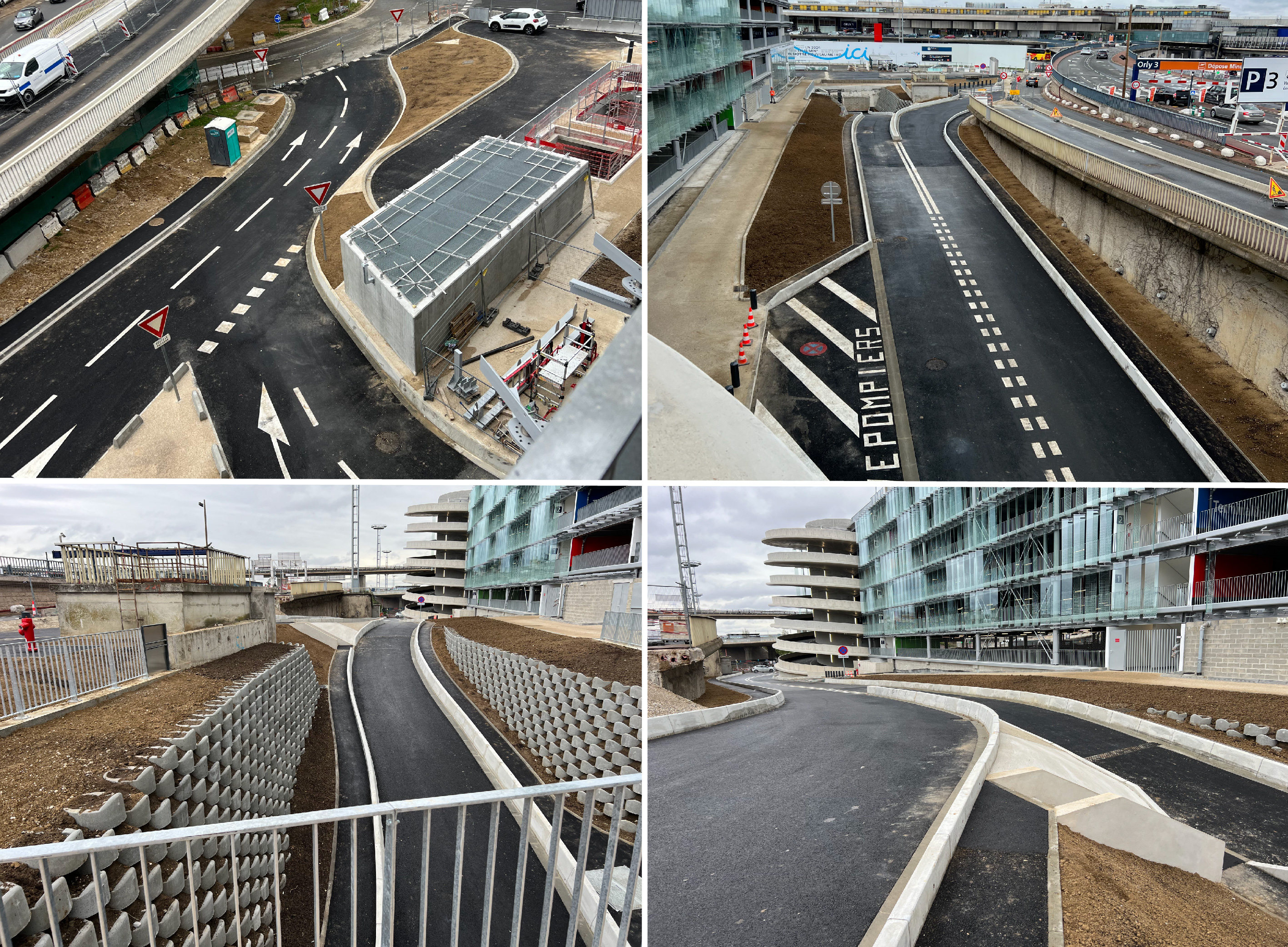 Aménagement parking-silo Orly