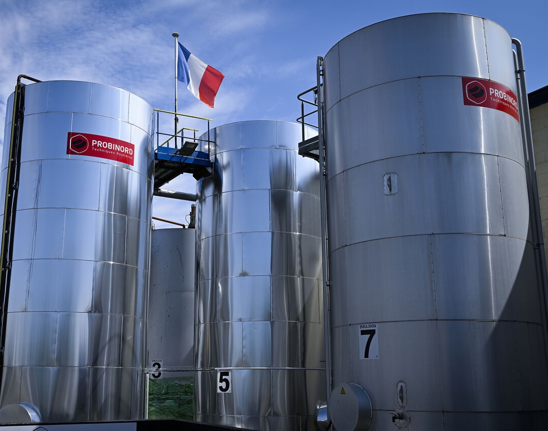 Usine de liants PROBINORD à Méréville